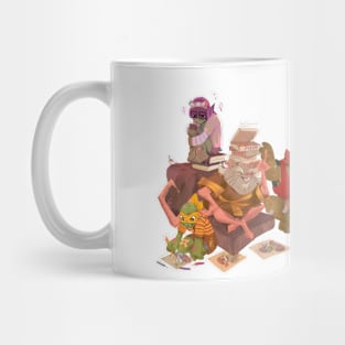 Ninja family from ROTTMNT Mug